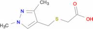 {[(1,3-dimethyl-1H-pyrazol-4-yl)methyl]thio}acetic acid