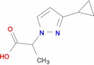 2-(3-cyclopropyl-1H-pyrazol-1-yl)propanoic acid