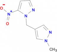 1-methyl-4-[(5-nitro-1H-pyrazol-1-yl)methyl]-1H-pyrazole