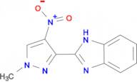 2-(1-methyl-4-nitro-1H-pyrazol-3-yl)-1H-benzimidazole