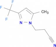 3-[5-methyl-3-(trifluoromethyl)-1H-pyrazol-1-yl]propanenitrile
