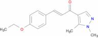 (2Z)-1-(1,5-dimethyl-1H-pyrazol-4-yl)-3-(4-ethoxyphenyl)prop-2-en-1-one