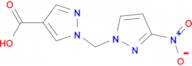 1-[(3-nitro-1H-pyrazol-1-yl)methyl]-1H-pyrazole-4-carboxylic acid