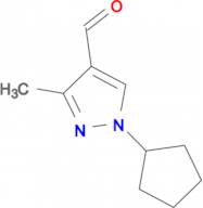 1-cyclopentyl-3-methyl-1H-pyrazole-4-carbaldehyde