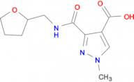 1-methyl-3-{[(tetrahydrofuran-2-ylmethyl)amino]carbonyl}-1H-pyrazole-4-carboxylic acid