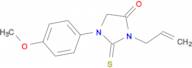 3-allyl-1-(4-methoxyphenyl)-2-thioxoimidazolidin-4-one
