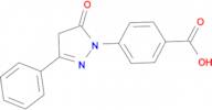 4-(5-oxo-3-phenyl-4,5-dihydro-1H-pyrazol-1-yl)benzoic acid
