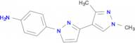 4-(1',3'-dimethyl-1H,1'H-3,4'-bipyrazol-1-yl)aniline