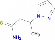3-(1H-pyrazol-1-yl)butanethioamide