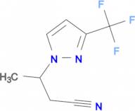 3-[3-(trifluoromethyl)-1H-pyrazol-1-yl]butanenitrile