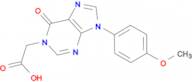 [9-(4-methoxyphenyl)-6-oxo-6,9-dihydro-1H-purin-1-yl]acetic acid