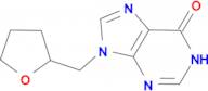 9-(tetrahydrofuran-2-ylmethyl)-1,9-dihydro-6H-purin-6-one