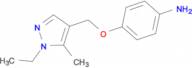 4-[(1-ethyl-5-methyl-1H-pyrazol-4-yl)methoxy]aniline