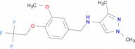 N-[3-methoxy-4-(2,2,2-trifluoroethoxy)benzyl]-1,3-dimethyl-1H-pyrazol-4-amine