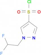 1-(2,2-difluoroethyl)-1H-pyrazole-4-sulfonyl chloride