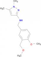 N-[4-methoxy-3-(methoxymethyl)benzyl]-1,5-dimethyl-1H-pyrazol-3-amine