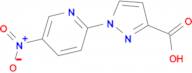 1-(5-nitropyridin-2-yl)-1H-pyrazole-3-carboxylic acid