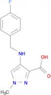 4-[(4-fluorobenzyl)amino]-1-methyl-1H-pyrazole-3-carboxylic acid