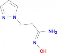 (1E)-N'-hydroxy-3-(1H-pyrazol-1-yl)propanimidamide