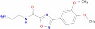 N-(2-aminoethyl)-3-(3,4-dimethoxyphenyl)-1,2,4-oxadiazole-5-carboxamide