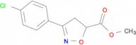 methyl 3-(4-chlorophenyl)-4,5-dihydroisoxazole-5-carboxylate 10-427875