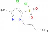 1-butyl-4-chloro-3-methyl-1H-pyrazole-5-sulfonyl chloride