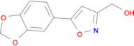 [5-(1,3-benzodioxol-5-yl)isoxazol-3-yl]methanol