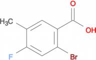 2-Bromo-4-fluoro-5-methylbenzoic acid
