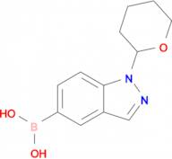 1-(Tetrahydro-2H-pyran-2-yl)-1H-indazole-5-boronic acid