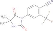 4-(4,4-Dimethyl-2,5-dioxoimidazolidin-1-yl)-2-trifluoromethylbenzonitrile