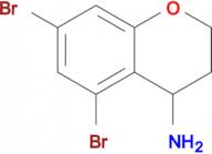5,7-Dibromochroman-4-amine