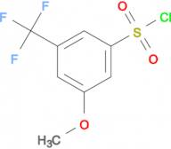 3-Methoxy-5-(trifluoromethyl)benzene-1-sulfonyl chloride
