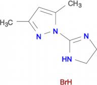 1-(4,5-Dihydro-1H-imidazol-2-yl)-3,5-dimethyl-1H-pyrazole hydrobromide
