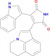 3-(5,6-Dihydro-4H-pyrrolo[3,2,1-ij]quinolin-1-yl)-4-(1H-indol-3-yl)-1H-pyrrole-2,5-dione