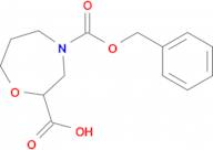 4-((Benzyloxy)carbonyl)-1,4-oxazepane-2-carboxylic acid