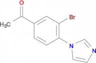 1-(3-Bromo-4-(1H-imidazol-1-yl)phenyl)ethanone