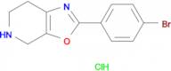 2-(4-Bromophenyl)-4,5,6,7-tetrahydrooxazolo[5,4-c]pyridine hydrochloride