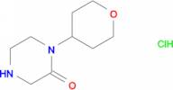 1-(Tetrahydro-2H-pyran-4-yl)piperazin-2-one hydrochloride