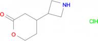 4-(Azetidin-3-yl)tetrahydro-2H-pyran-2-one hydrochloride