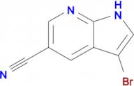 3-Bromo-1H-pyrrolo[2,3-b]pyridine-5-carbonitrile