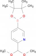 2-(Dimethoxymethyl)-5-(4,4,5,5-tetramethyl-1,3,2-dioxaborolan-2-yl)pyridine