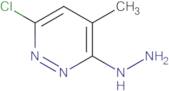6-Chloro-3-hydrazinyl-4-methylpyridazine