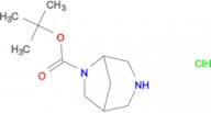 tert-Butyl 3,6-diazabicyclo[3.2.1]octane-6-carboxylate hydrochloride
