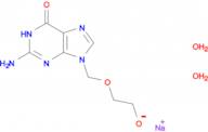 Sodium 2-((2-amino-6-oxo-1H-purin-9(6H)-yl)methoxy)ethanolate dihydrate