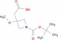 2-(1-(TERT-BUTOXYCARBONYL)-3-METHOXYAZETIDIN-3-YL)ACETIC ACID