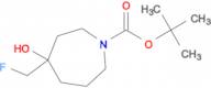 TERT-BUTYL 4-(FLUOROMETHYL)-4-HYDROXYAZEPANE-1-CARBOXYLATE