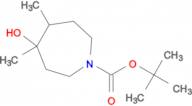 TERT-BUTYL 4-HYDROXY-4,5-DIMETHYLAZEPANE-1-CARBOXYLATE
