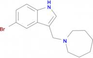 3-(Azepan-1-ylmethyl)-5-bromo-1H-indole