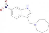 3-(AZEPAN-1-YLMETHYL)-6-NITRO-1H-INDOLE
