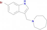 3-(Azepan-1-ylmethyl)-6-bromo-1H-indole